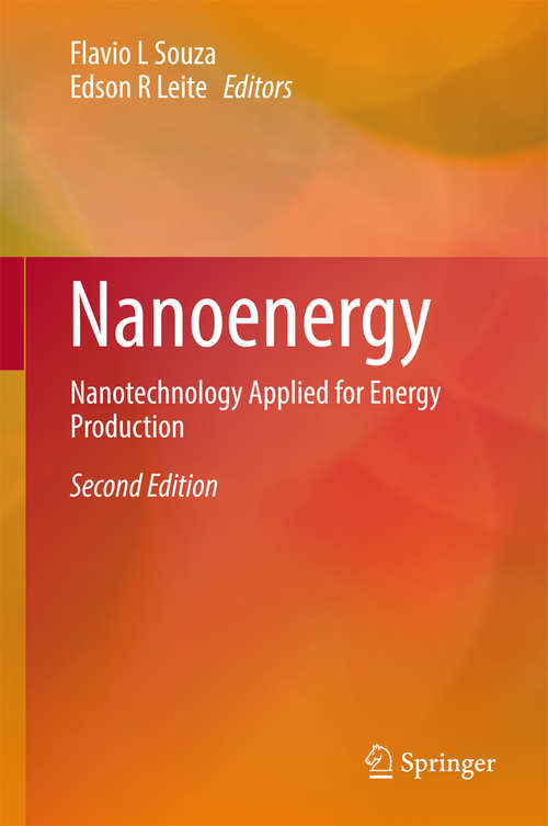 Book cover of Nanoenergy