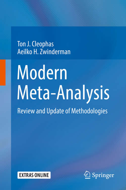 Book cover of Modern Meta-Analysis