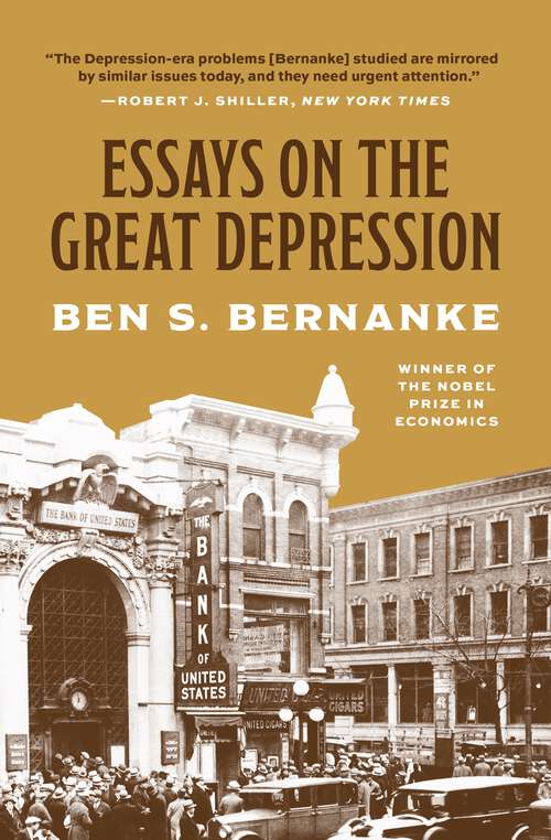 Book cover of Essays on the Great Depression