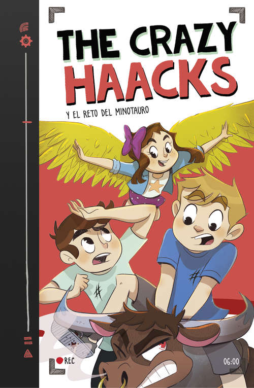 Book cover of The Crazy Haacks y el reto del minotauro (The Crazy Haacks: Volumen 6)