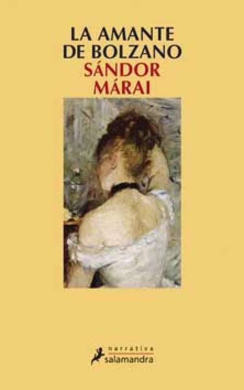 Book cover of La amante de Bolzano