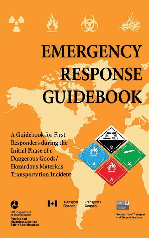 Book cover of Emergency Response Guidebook