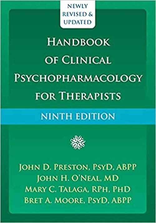 Handbook Of Clinical Psychopharmacology For Therapists