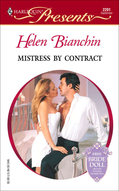 Book cover of Mistress by Contract