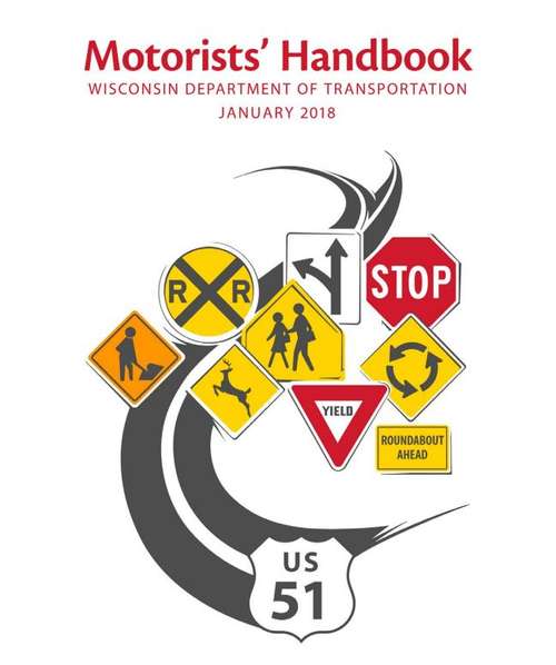 Book cover of Wisconsin Motorists' Handbook