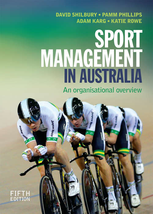 Book cover of Sport Management in Australia: An organisational overview