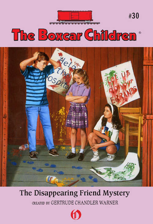 Book cover of The Disappearing Friend Mystery (Boxcar Children #30)