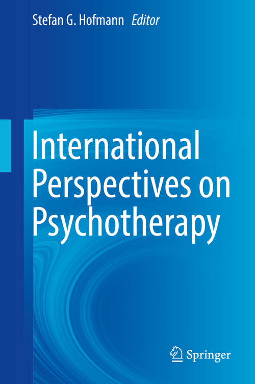 Book cover of International Perspectives on Psychotherapy