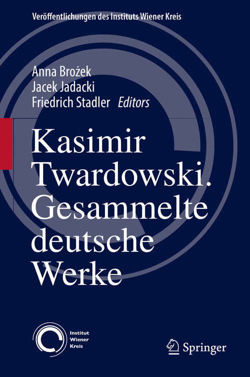 Book cover of Kasimir Twardowski
