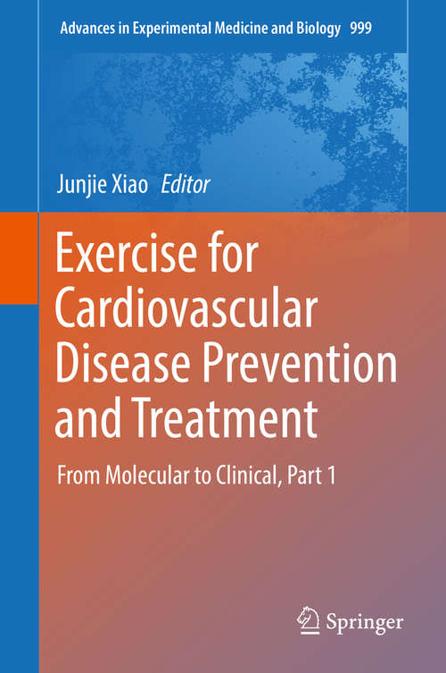 Book cover of Exercise for Cardiovascular Disease Prevention and Treatment