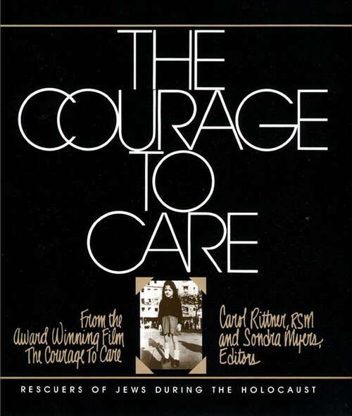 Book cover of The Courage to Care