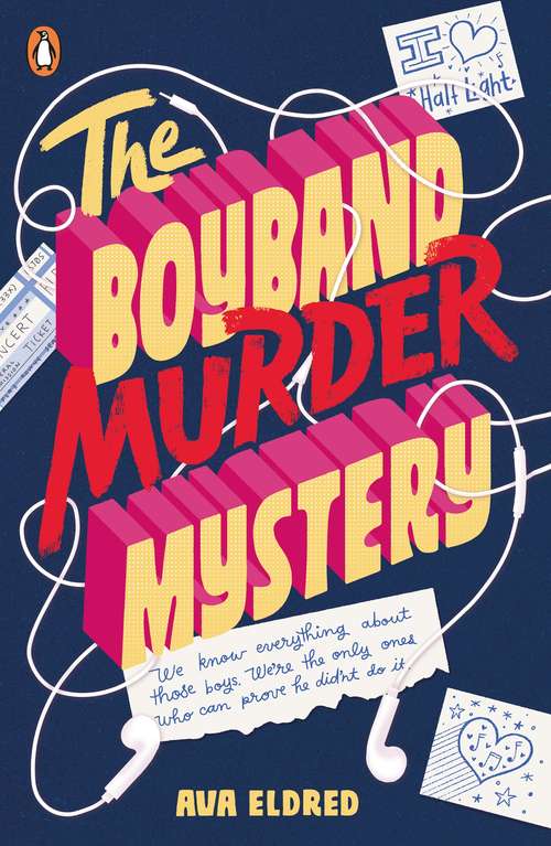 Book cover of The Boyband Murder Mystery