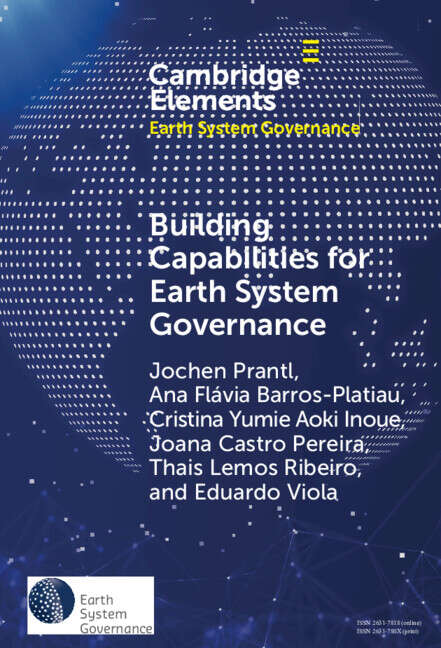 Book cover of Building Capabilities for Earth System Governance (Elements in Earth System Governance)