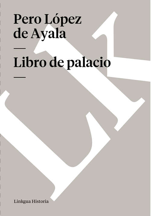 Book cover of Libro de palacio