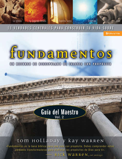 Book cover of Fundamentos - Guía del maestro vol. 2: Un recurso de discipulado de iglesia con propósito