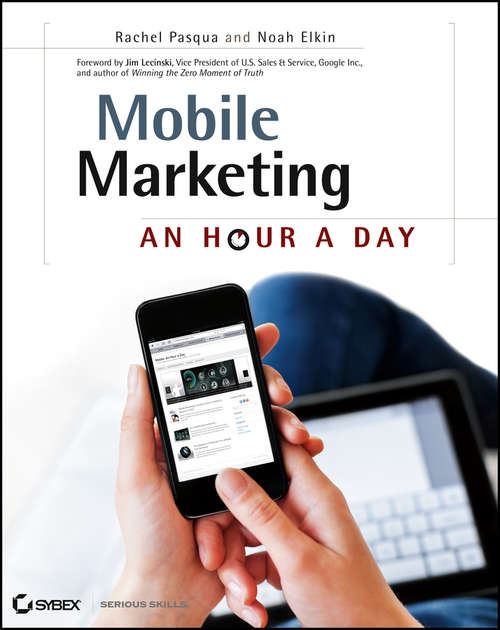 Book cover of Mobile Marketing: An Hour a Day