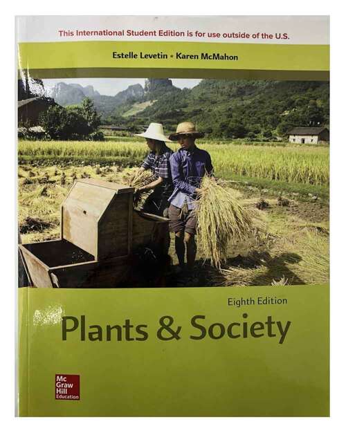 Book cover of Plants And Society