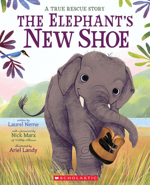 Book cover of The Elephant's New Shoe