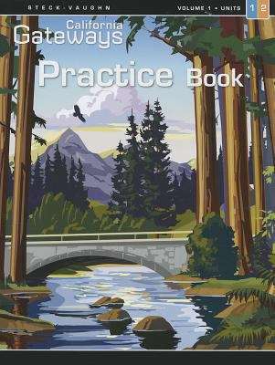 Book cover of Practice Book, Volume 1, Units 1-2 [Level 1B] California