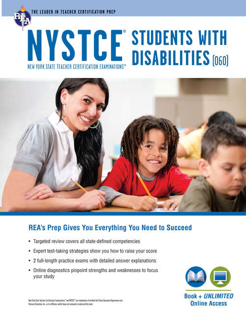 Book cover of NYSTCE Students with Disabilities (060) Book + Online