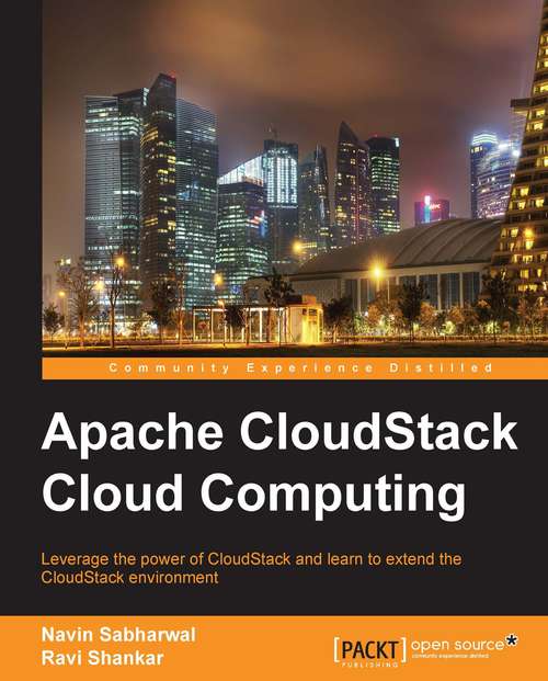 Book cover of Apache CloudStack Cloud Computing
