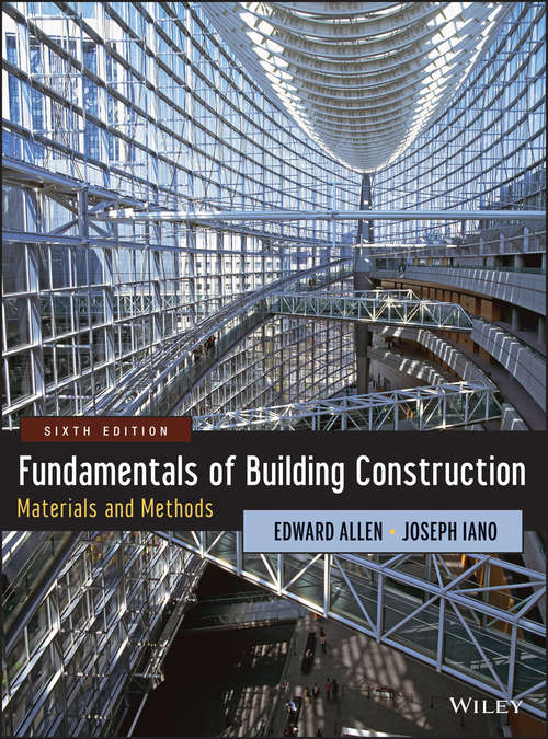Book cover of Fundamentals of Building Construction with Interactive Resource Center Access Card