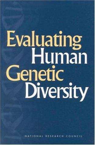 Book cover of Evaluating Human Genetic Diversity