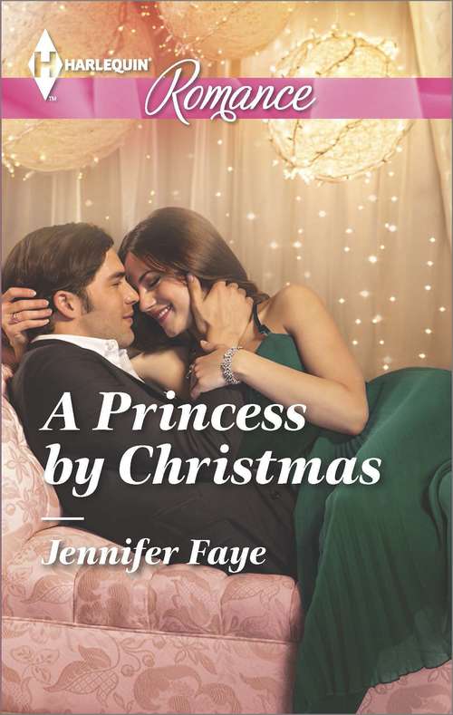 Book cover of A Princess by Christmas