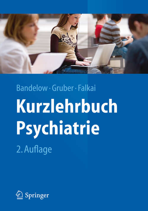 Cover image of Kurzlehrbuch Psychiatrie