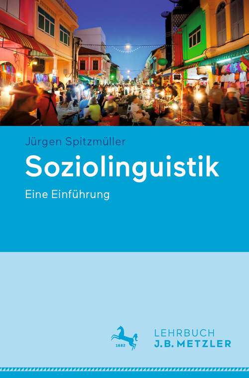 Book cover of Soziolinguistik: Eine Einführung (1. Aufl. 2022)