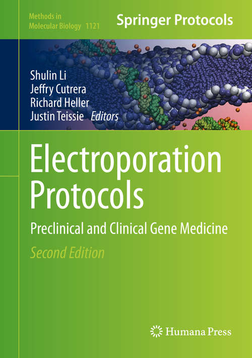 Book cover of Electroporation Protocols