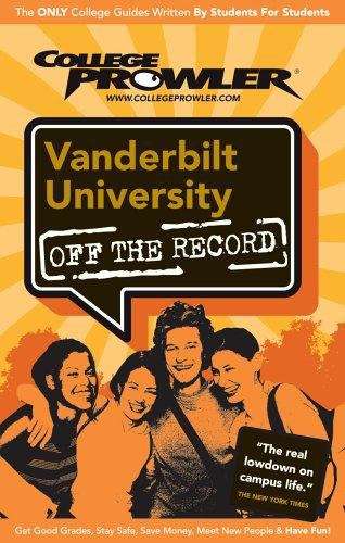 Book cover of Vanderbilt University (College Prowler)