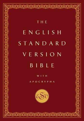 Book cover of English Standard Version Bible with Apocrypha