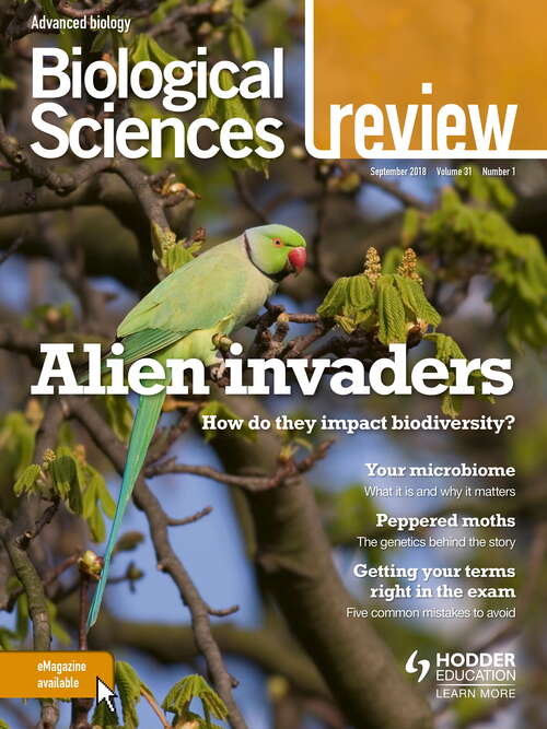 Biological Sciences Review Magazine Volume 31, 2018/19 Issue 1