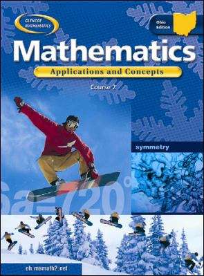 Book cover of Mathematics: Applications and Concepts, Course 2 [Grade 7] Ohio