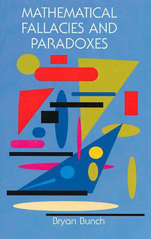 Book cover of Mathematical Fallacies and Paradoxes