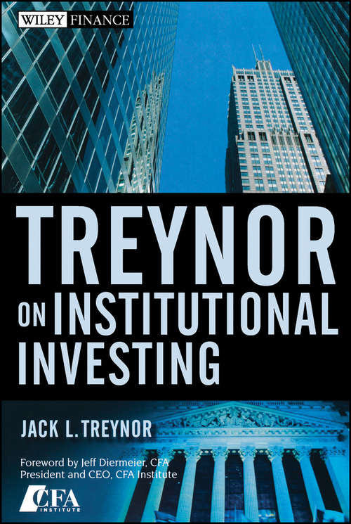 Book cover of Treynor On Institutional Investing