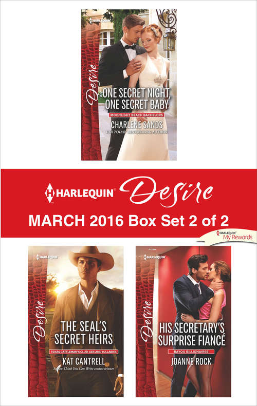 Book cover of Harlequin Desire March 2016 - Box Set 2 of 2