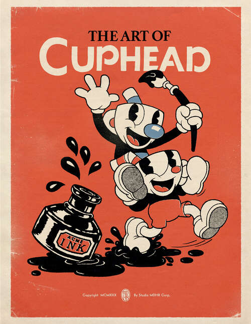 Book cover of The Art of Cuphead