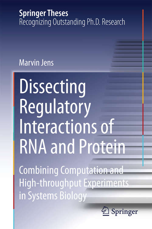 Book cover of Dissecting Regulatory Interactions of RNA and Protein