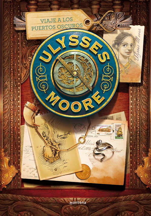 Book cover of Viaje a los Puertos Oscuros (Ulysses Moore #14)