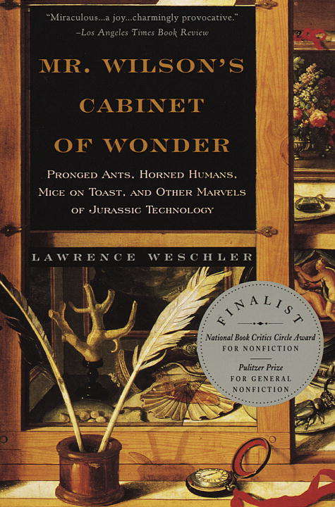 Book cover of Mr. Wilson's Cabinet Of Wonder