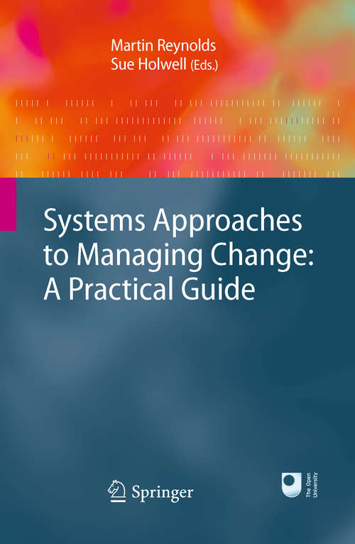 Book cover of Systems Approaches to Managing Change: A Practical Guide