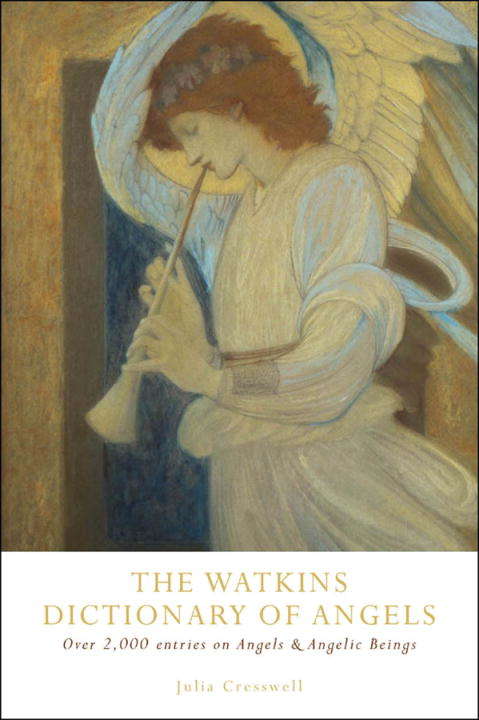 Book cover of The Watkins Dictionary of Angels