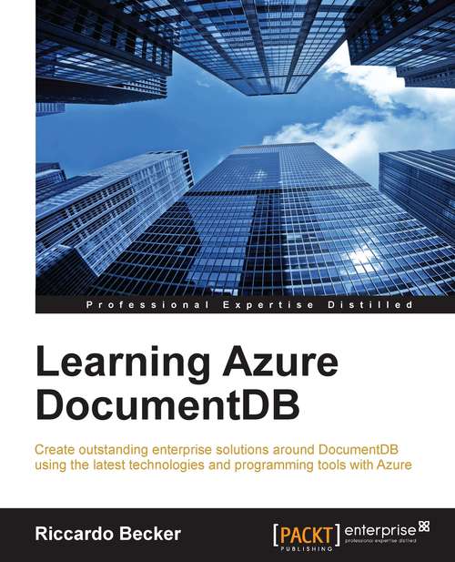 Book cover of Learning Azure DocumentDB