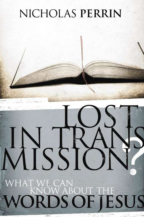 Book cover of Lost In Transmission?