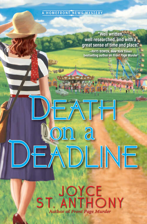 Book cover of Death on a Deadline (A Homefront News Mystery #2)