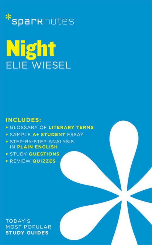 Book cover of Night SparkNotes Literature Guide (SparkNotes Literature Guide Series #48)