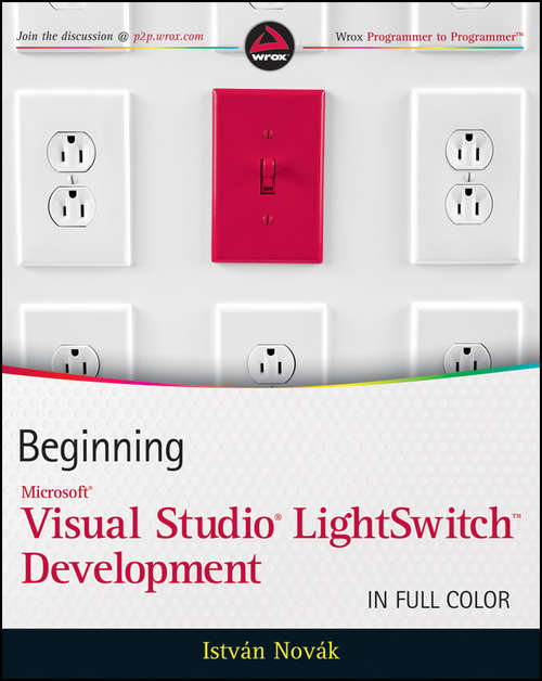 Book cover of Beginning Microsoft Visual Studio LightSwitch Development