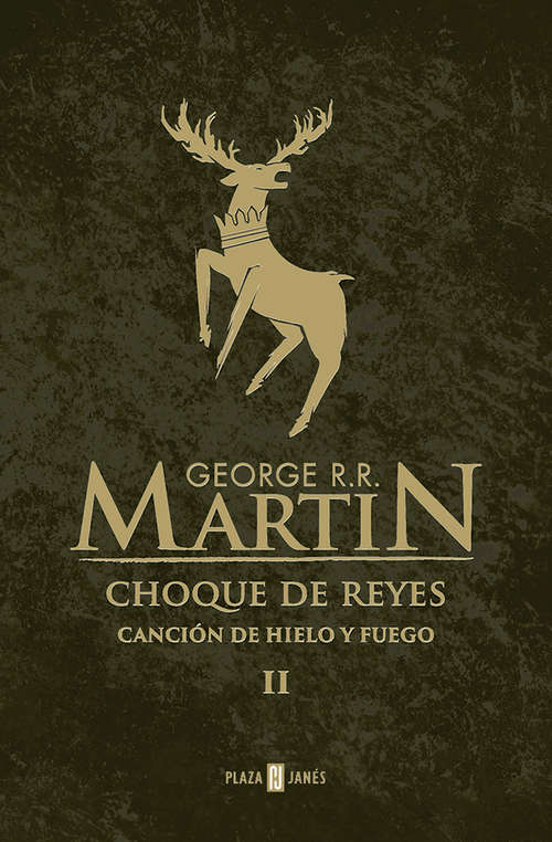 Book cover of Choque de reyes  (Canción de hielo y fuego #2)